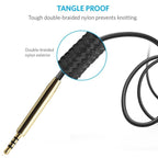 zs0110 For AKG Y40 & Creative Aurvana Live2 & Bose QC25 Wire Control Version 2.5mm to 3.5mm Earphone Cable, Cable Length: 1.5m, Wire Control Version