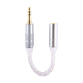 ZS0021 3.5mm Male to 2.5mm Female Balance Adapter Cable, 3.5mm Male to 2.5mm Female