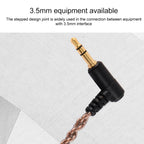 ZS0027 3.5mm to A2DC Headphone Audio Cable for Audio-technica ATH-LS50 E40 E70 CKR100 CKS1100