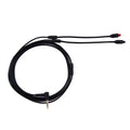 ZS0103 Headphone Audio Cable without Mic for Audio-technica ATH-IM50 IM70 IM02 IM03 IM04, without Mic
