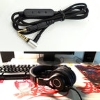 ZS0091 Wire-controlled Version Headphone Audio Cable for Audio-technica ATH-M50X M40X