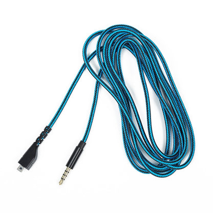 ZS0158 Straight Plug Gaming Headset Audio Cable for SteelSeries Arctis 3 / 5 / 7, Straight Plug
