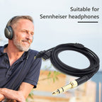 ZS0204 Headphone Audio Cable for Sennheiser HD580 HD600 HD650 HD660S, ZS0204