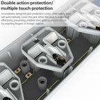 LDNIO SC3301 3 x USB Ports Travel Home Office Socket, Cable Length: 1.6m, US Plug, SAS8610AUS, SAS8610BUS, SAS8610EU, SAS8610UK