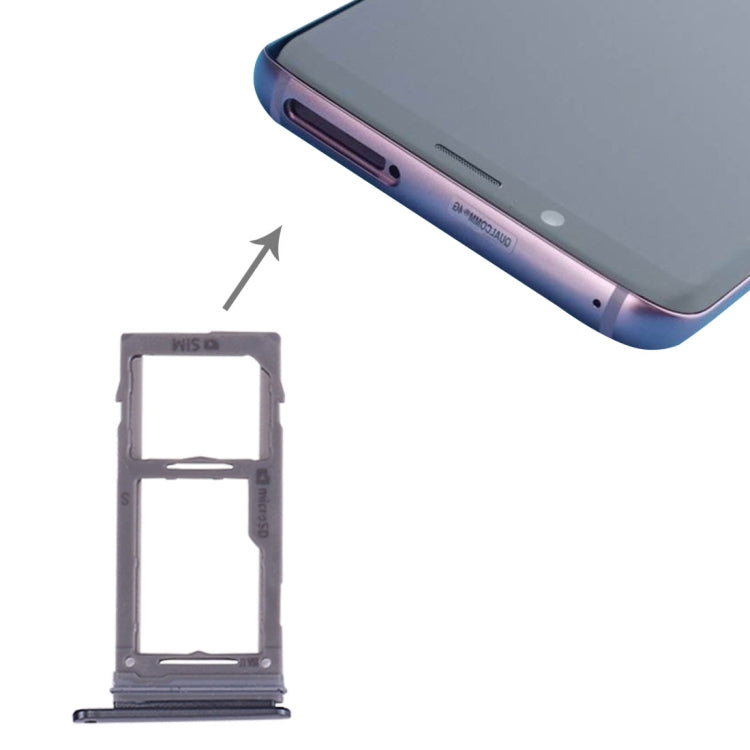 For Galaxy S9+ / S9 SIM & Micro SD Card Tray, For Samsung Galaxy S9+ / S9 (Single), For Galaxy S9+ / S9, For S9+ / S9 (Single)
