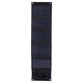 10W Monocrystalline Silicon Foldable Solar Panel Outdoor Charger with 5V Dual USB Ports, 10W
