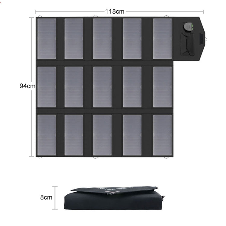 ALLPOWERS Portable Solar Panel Charger 100W 18V Foldable Solar Panel Solar Battery Charger