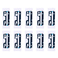 10 PCS for Sony Xperia XA Top & Bottom Front Housing Adhesive, For Sony Xperia XA