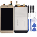 for LG X Cam / K580 / K580I / K580Y LCD Screen and Digitizer Full Assembly, For X Cam / K580 / K580I / K580Y Gold, For X Cam / K580 / K580I / K580Y