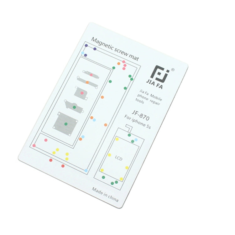 JIAFA Magnetic Screws Mat for iPhone 5S , For 5S