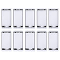 10 PCS for Sony Xperia X Compact / X Mini Front Housing Adhesive, For Sony Xperia X Compact