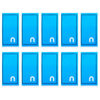 10 PCS for Sony Xperia X Compact / X Mini Rear Housing Cover Adhesive, For Sony Xperia X Compact
