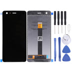 LCD Screen and Digitizer Full Assembly for Nokia 2 TA-1029/DS, For Nokia 2