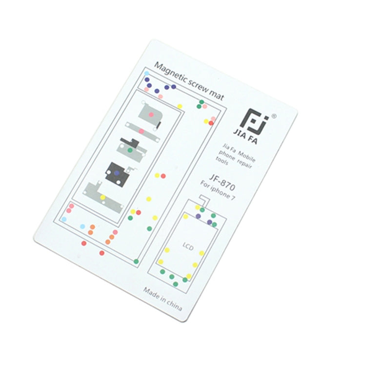 JIAFA Magnetic Screws Mat for iPhone 7, For 7