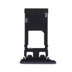 SIM Card Tray + Micro SD Card Tray for Sony Xperia XZ (Single SIM Version), For Xperia XZ Single SIM Black, For XZ Single SIM