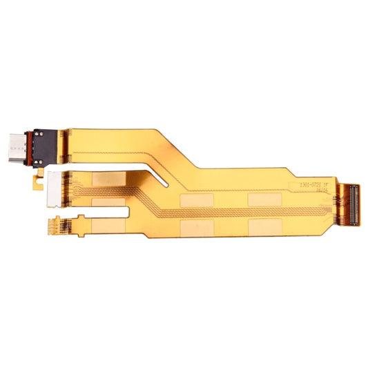 Charging Port + LCD Flex Cable for Sony Xperia XZ , For Xperia XZ