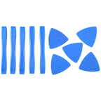5 PCS Plastic Disassemble Spudgers + 5 PCS Plastic Triangle Prying Tool, 5+5pcs Prying Tool