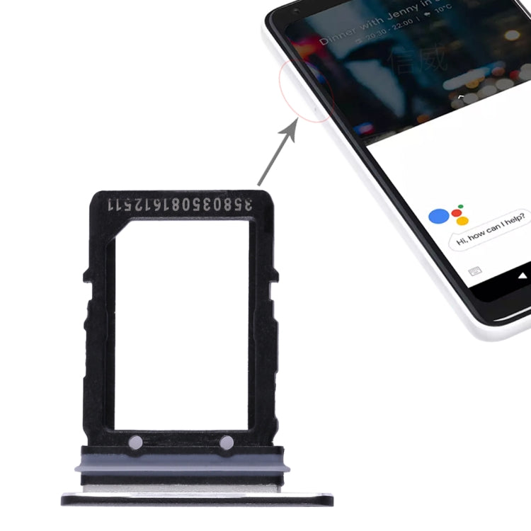 SIM Card Tray for Google Pixel 2 XL, For Google Pixel 2 XL