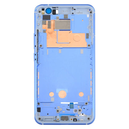 Front Housing LCD Frame Bezel Plate for HTC U11, For U11, For U11 Front Black