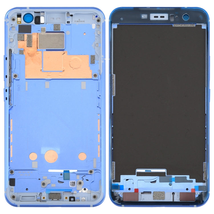 Front Housing LCD Frame Bezel Plate for HTC U11, For U11(Dark Blue), For U11, For U11 (Red), For U11 Front Black