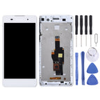 LCD Screen and Digitizer Full Assembly with Frame for Sony Xperia E5 F3311 F3313, For Xperia E5