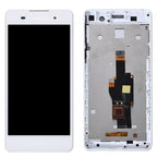LCD Screen and Digitizer Full Assembly with Frame for Sony Xperia E5 F3311 F3313, For Xperia E5