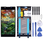 LCD Screen and Digitizer Full Assembly with Frame for Sony Xperia L1 G3311 G3312 G3313, For Xperia L1 OEM