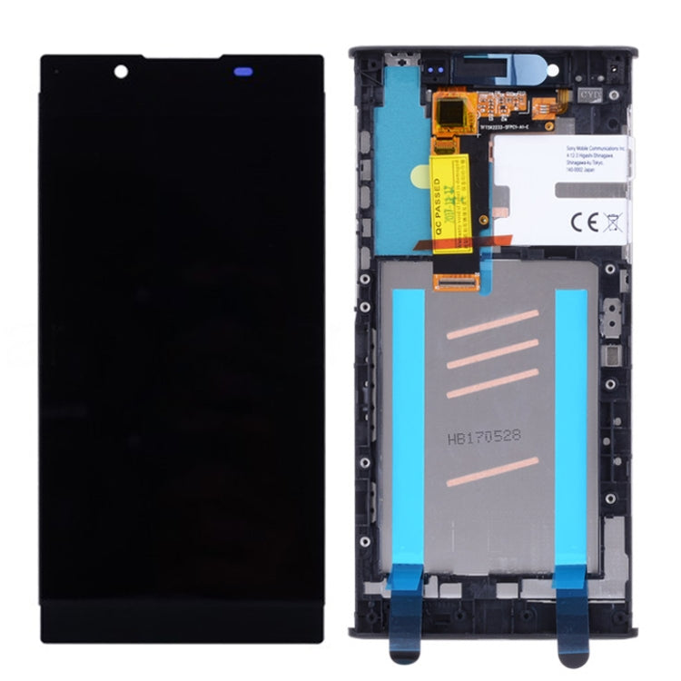 LCD Screen and Digitizer Full Assembly with Frame for Sony Xperia L1 G3311 G3312 G3313, For Xperia L1 OEM