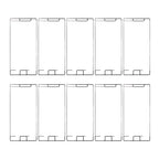 10 PCS for Sony Xperia XZ Premium Front Housing Adhesive, For Sony Xperia XZ Premium