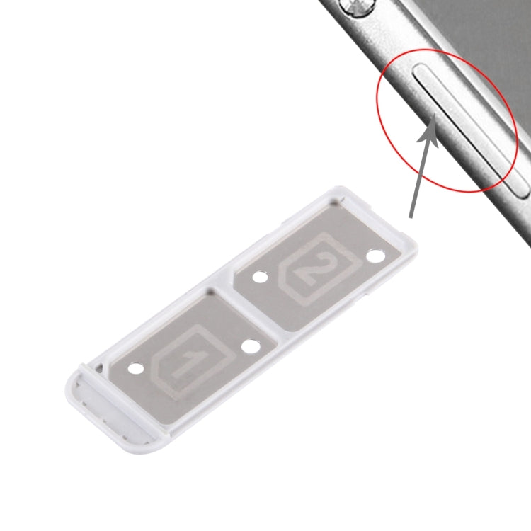 (Dual SIM Version) SIM Card Tray for Sony Xperia XA, For Xperia XA