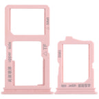 For Vivo Y66 2 x SIM Card Tray + Micro SD Card Tray, For Vivo Y66