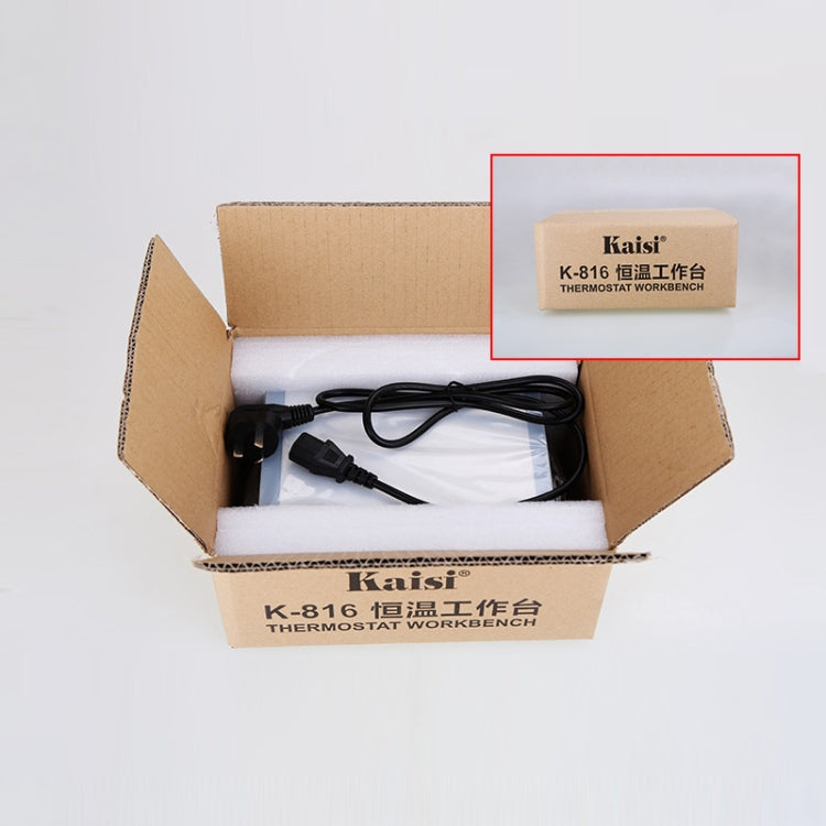 Kaisi K-816 Constant Temperature Heating Plate LCD Screen Open Separator Desoldering Station With Silicone Pad, US Plug, Kaisi K-816 EU Plug, Kaisi K-816 US Plug