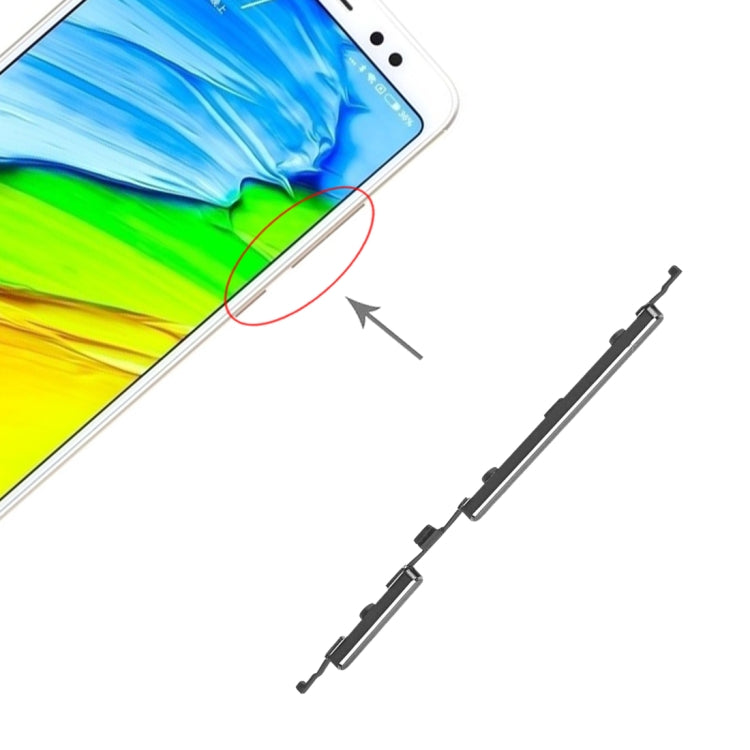 Power Button and Volume Control Button for Xiaomi Redmi Note 5 / Redmi Note 5 Pro, For Xiaomi Redmi Note 5