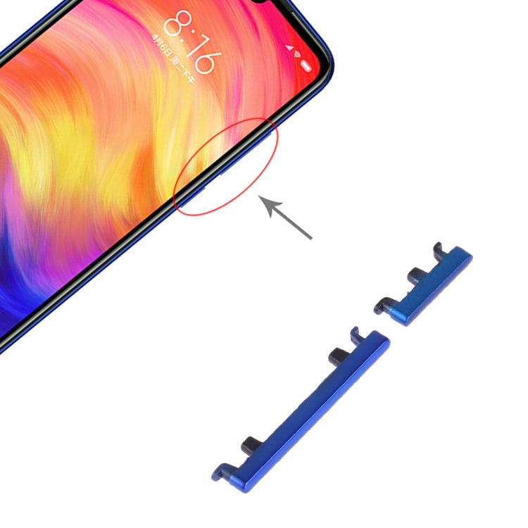 Power Button and Volume Control Button for Xiaomi Redmi Note 7 Pro / Redmi Note 7, For Xiaomi Redmi Note 7 Pro