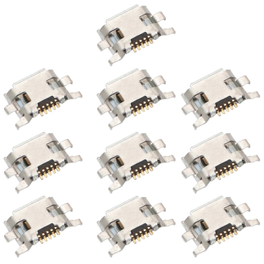 10 PCS Charging Port Connector for Motorola Moto G2 / Moto G (2nd gen) XT1063 XT1064 XT1068 XT1069, For Moto G2
