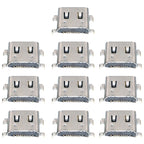 10 PCS Charging Port Connector for Motorola Moto M XT1662, For Moto M