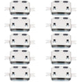 10 PCS Charging Port Connector for Motorola Moto ME525, For Moto ME525