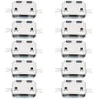 10 PCS Charging Port Connector for Motorola Moto ME525, For Moto ME525