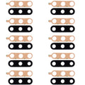10 PCS Back Camera Lens for LG V40 ThinQ, For LG V40 ThinQ