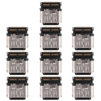 10 PCS Charging Port Connector for Huawei Mate 10, For Huawei Mate 10