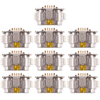 10 PCS Charging Port Connector for Huawei Enjoy 6s, For Huawei Enjoy 6s