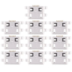 10 PCS Charging Port Connector for Huawei Y6, For Huawei Y6