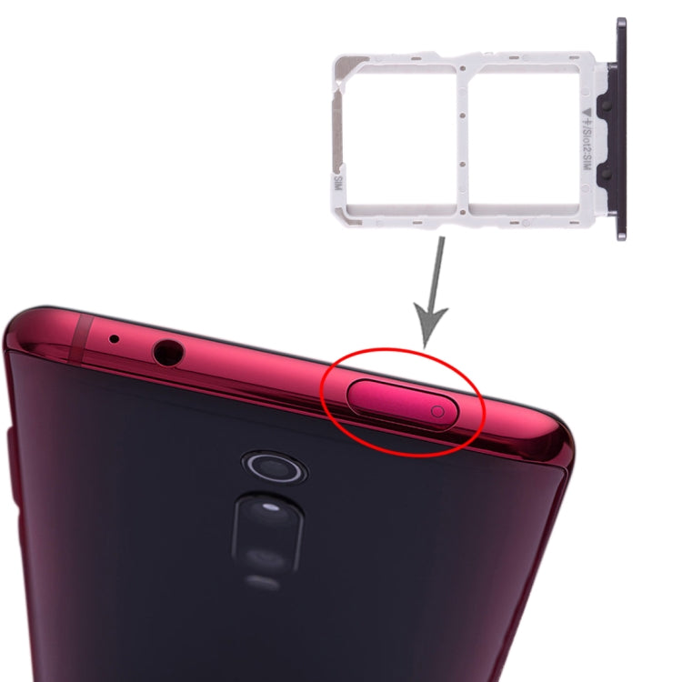 SIM Card Tray + SIM Card Tray for Xiaomi Redmi K20 / K20 Pro / Mi 9T / Mi 9T Pro, For Xiaomi Redmi K20, For Xiaomi  Redmi K20