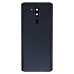 Battery Back Cover with Camera Lens Frame & Fingerprint Sensor for LG G7 ThinQ / G710 / G710EM / G710PM / G710VMP, For LG G7 ThinQ