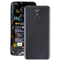 Battery Back Cover with Camera Lens Frame & Fingerprint Sensor for LG Q7 / Q7+, For LG Q7, For LG Q7 (Purple)