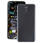 Battery Back Cover with Camera Lens Frame & Fingerprint Sensor for LG Q7 / Q7+, For LG Q7, For LG Q7 (Purple)