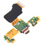 Original Charging Port Flex Cable + Microphone Flex Cable for Sony Xperia 1, For Sony Xperia 1