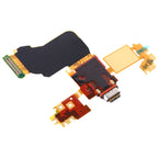 Original Charging Port Flex Cable + Microphone Flex Cable for Sony Xperia 1, For Sony Xperia 1