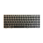 US Version Keyboard with Silver Frame for HP EliteBook 8470B 8470P 8470 8460 8460p 8460w ProBook 6460 6460b 6470, For EliteBook 8470B (US)