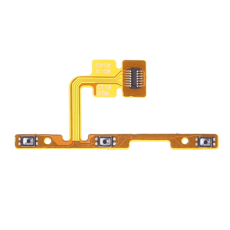 For Vivo  V7 / Y75 Power Button & Volume Button Flex Cable, For Vivo Y75
